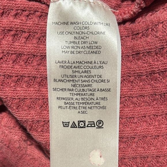 We the Free magic V-Neck Ribbed thermal - Dusty Rose - Picture 6 of 6